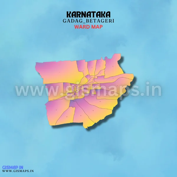 Gadag_Betageri Ward Map (Karnataka)